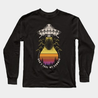 Ufo Sunset Long Sleeve T-Shirt